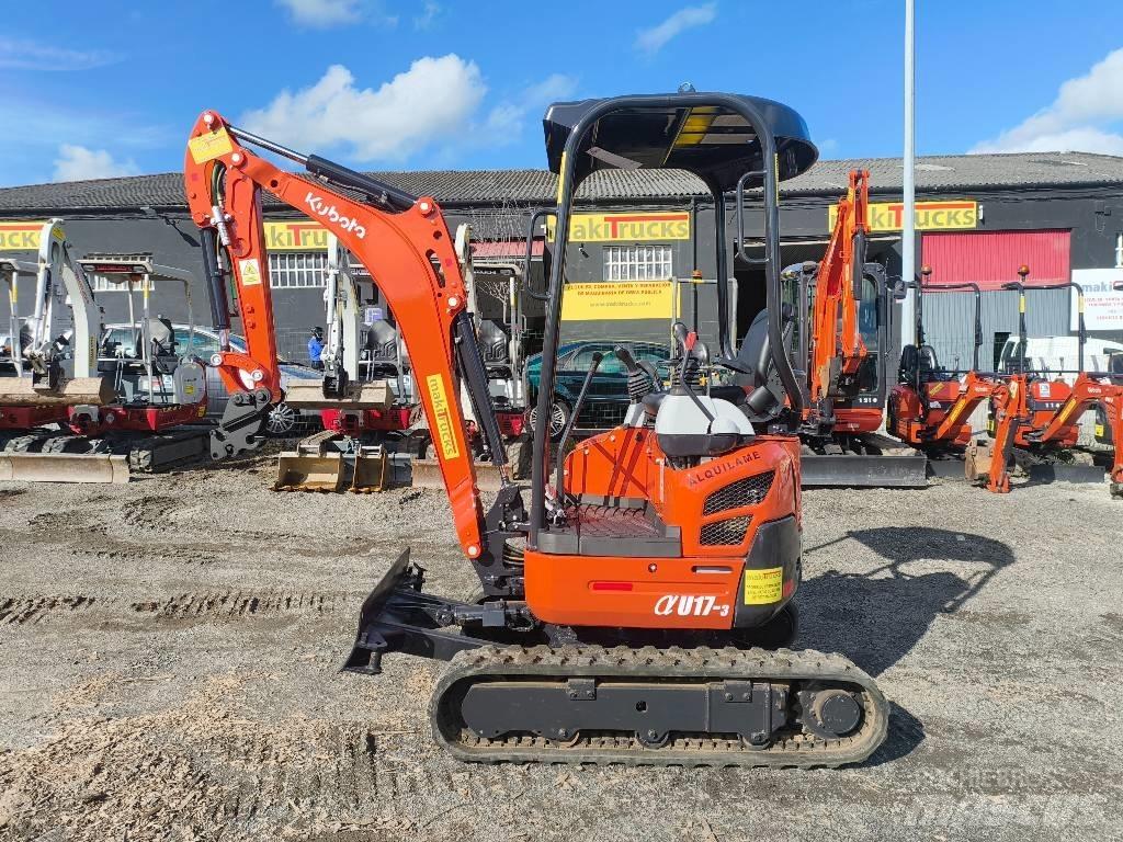 Kubota U 17-3 Mini kotrók < 7t