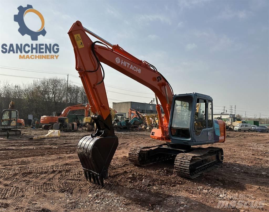 Hitachi EX 120 Lánctalpas kotrók