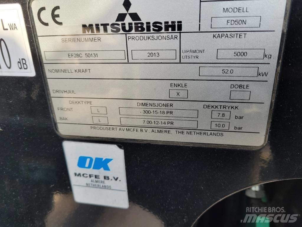 Mitsubishi FD50N Dízel targoncák