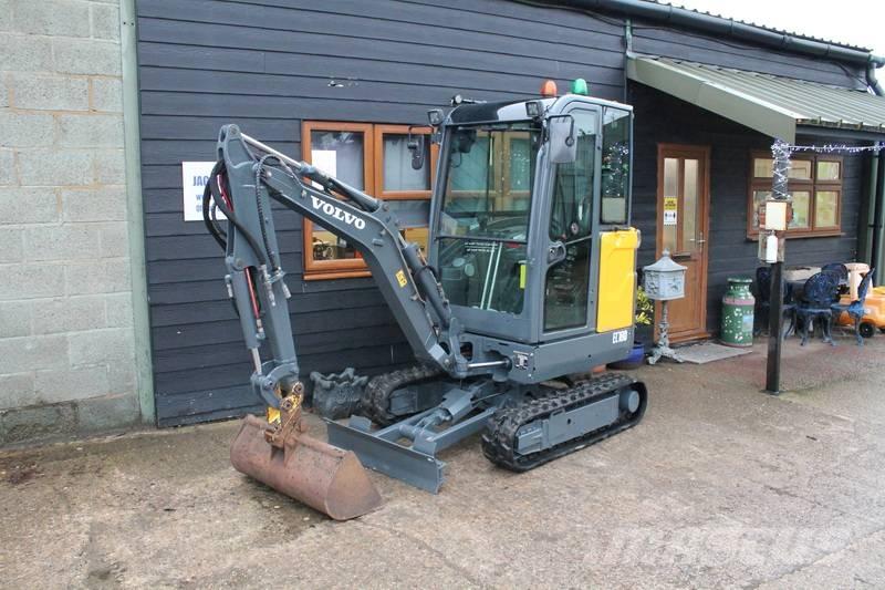 Volvo EC 18 D Mini kotrók < 7t