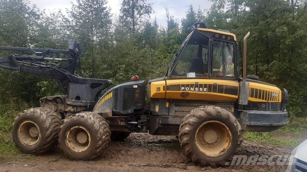 Ponsse Ergo 6W Betakarítók