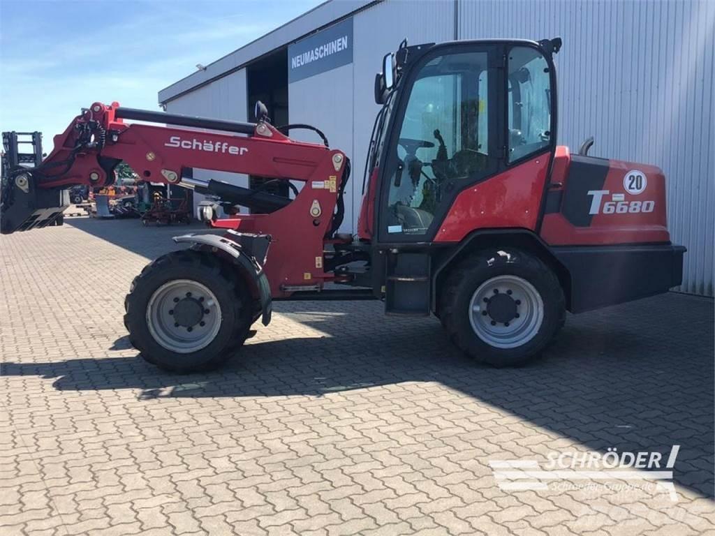 Schäffer 6680 T Gumikerekes homlokrakodók