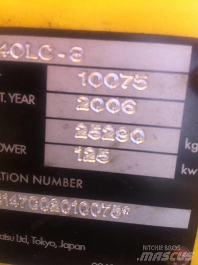 Komatsu PC240-8 Lánctalpas kotrók