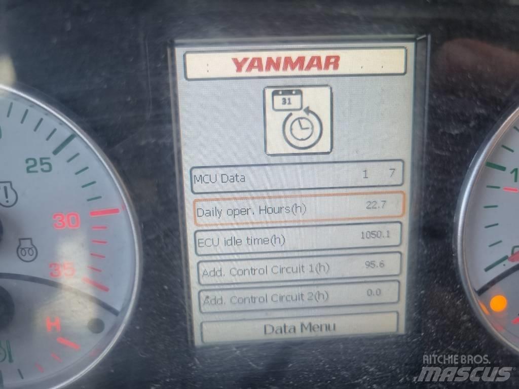 Yanmar V 120 Gumikerekes homlokrakodók