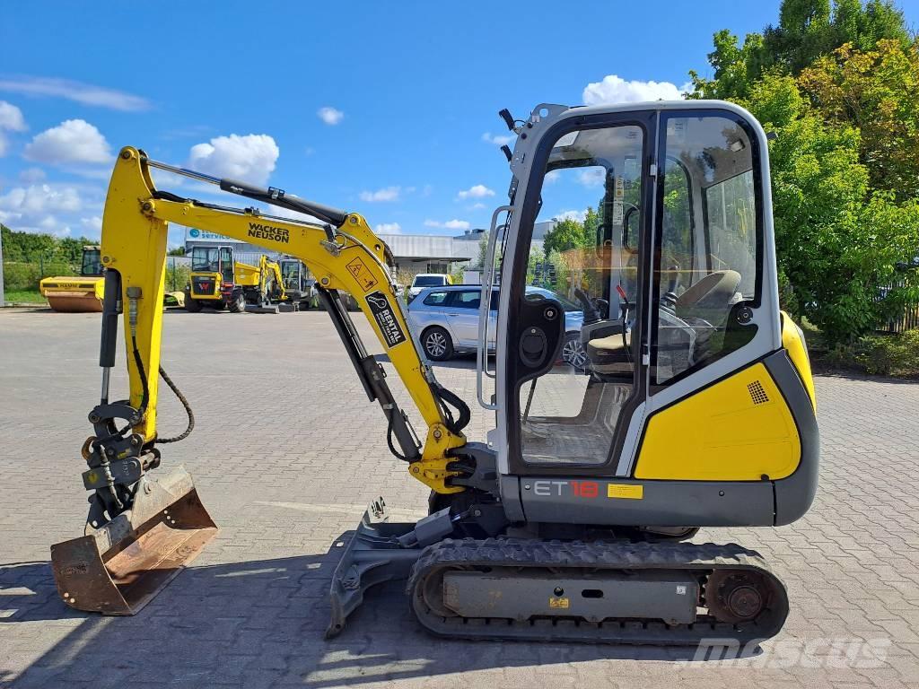 Wacker Neuson ET18 Lánctalpas kotrók
