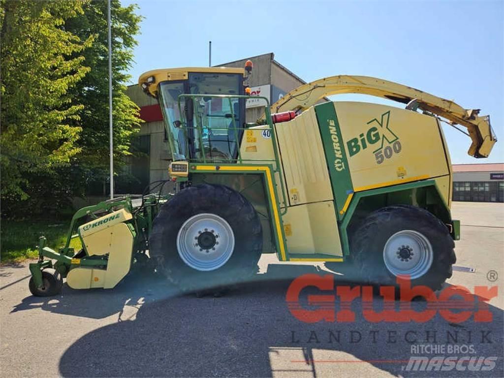 Krone Big X 500 Önjáró szecskázók