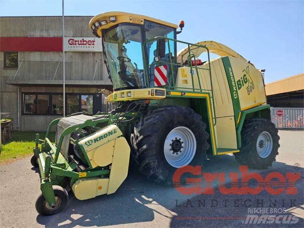 Krone Big X 500 Önjáró szecskázók