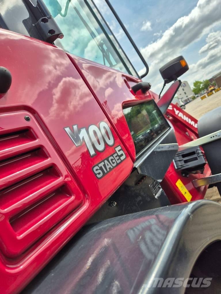 Yanmar V100/5 Gumikerekes homlokrakodók