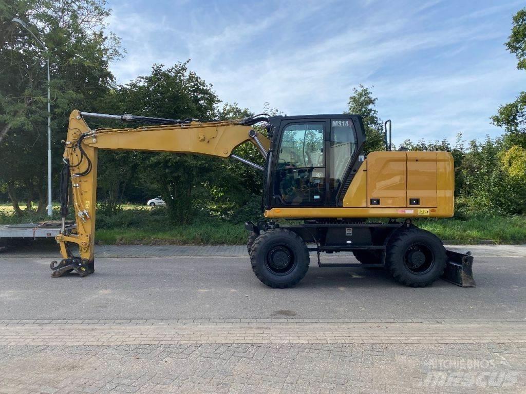 CAT 314 Next gen Gumikerekes kotrók