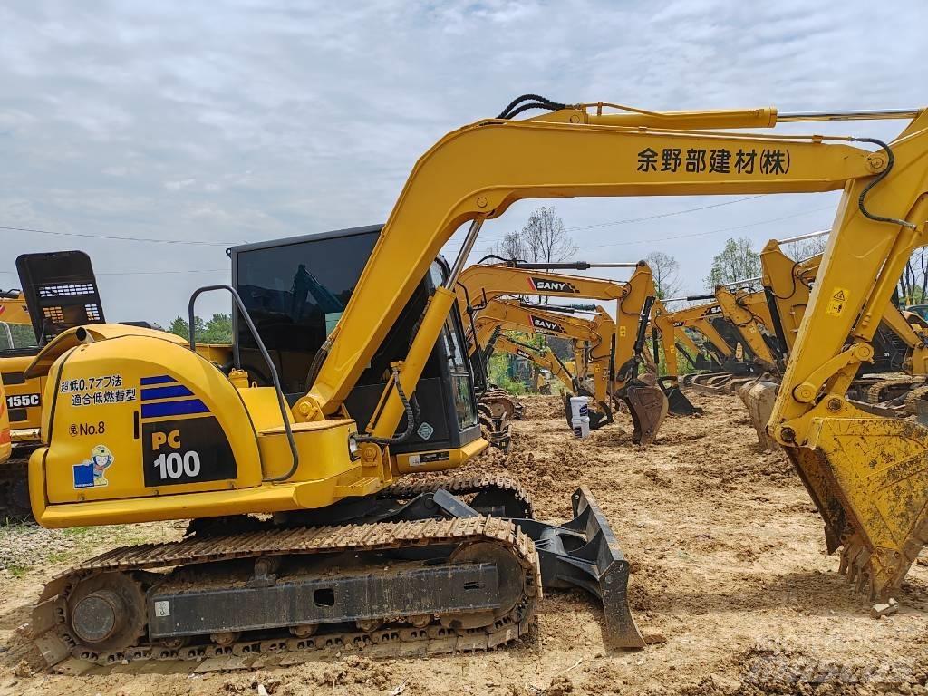 Komatsu PC 100 Lánctalpas kotrók