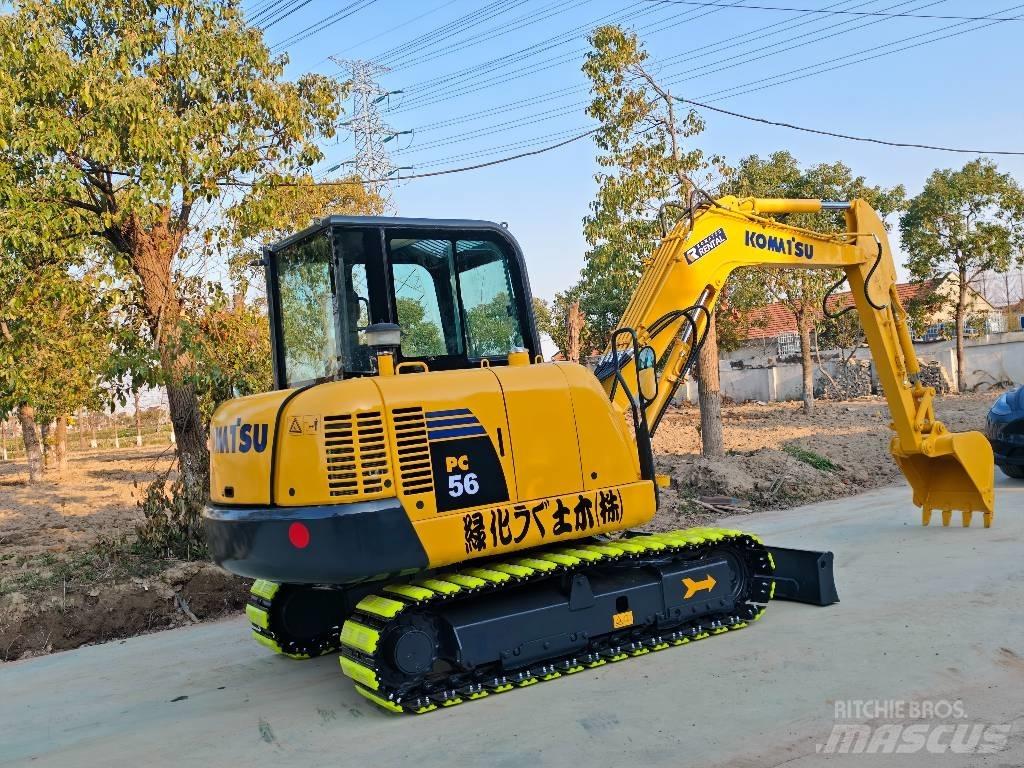Komatsu PC 56 Mini kotrók < 7t