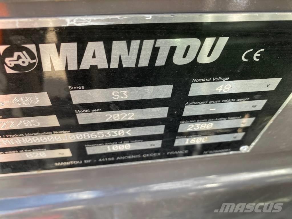 Manitou ME 316 Elektromos targoncák
