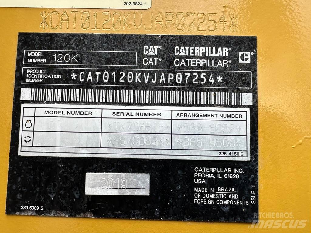 CAT 120K Gréderek