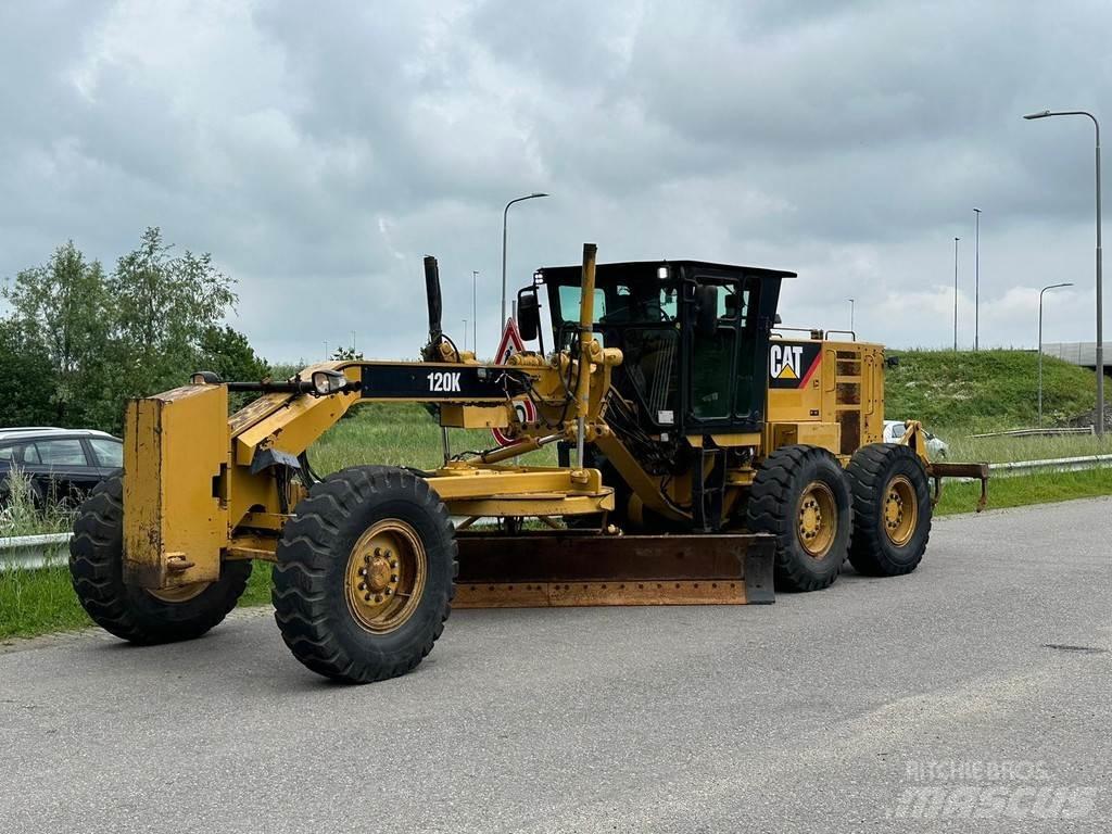 CAT 120K Gréderek