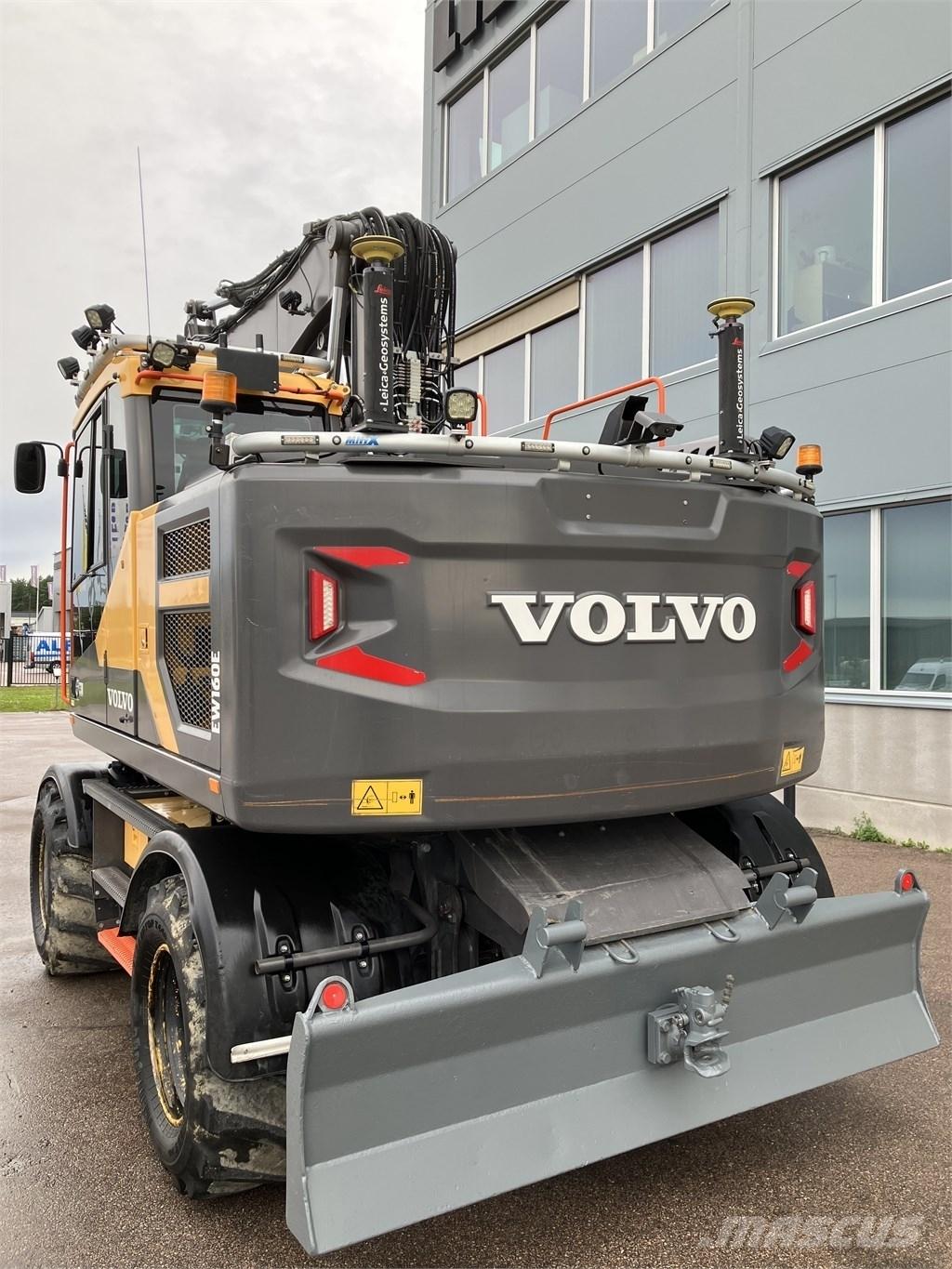 Volvo EW 160 E Gumikerekes kotrók