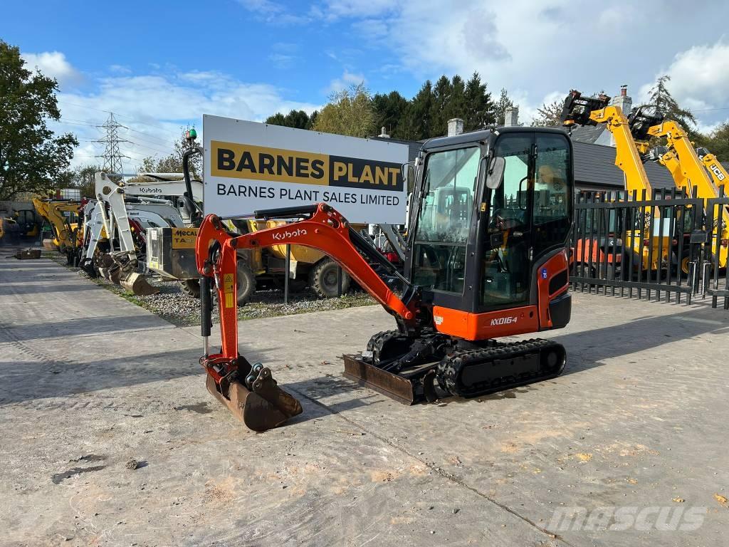 Kubota KX 016-4 Mini kotrók < 7t