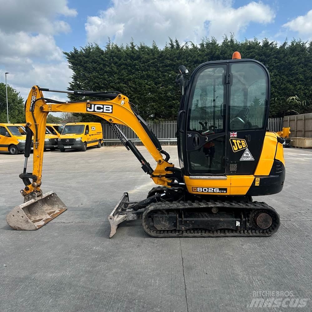 JCB 8026 Mini kotrók < 7t