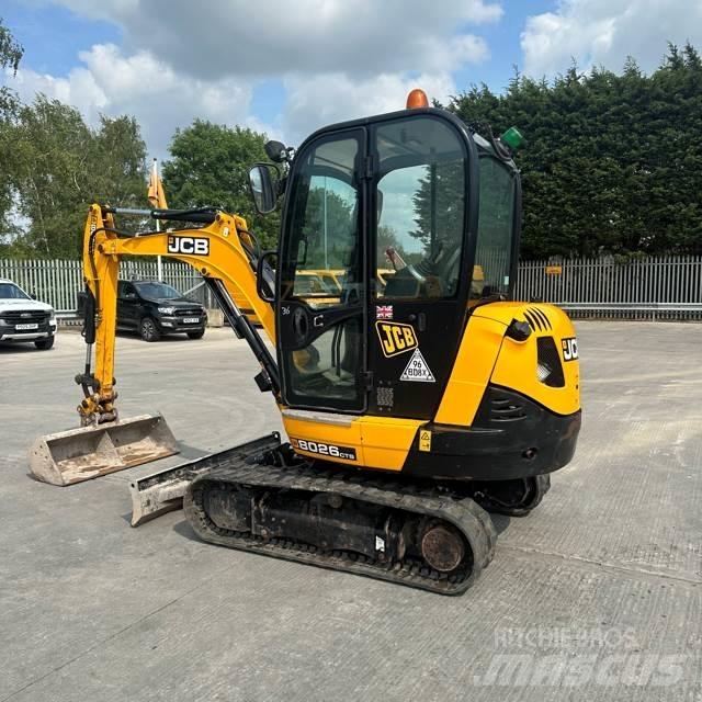 JCB 8026 Mini kotrók < 7t