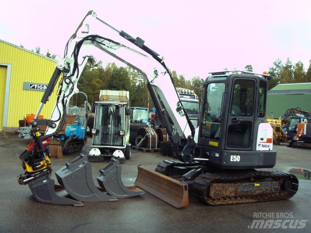 Bobcat E 50 Mini kotrók < 7t