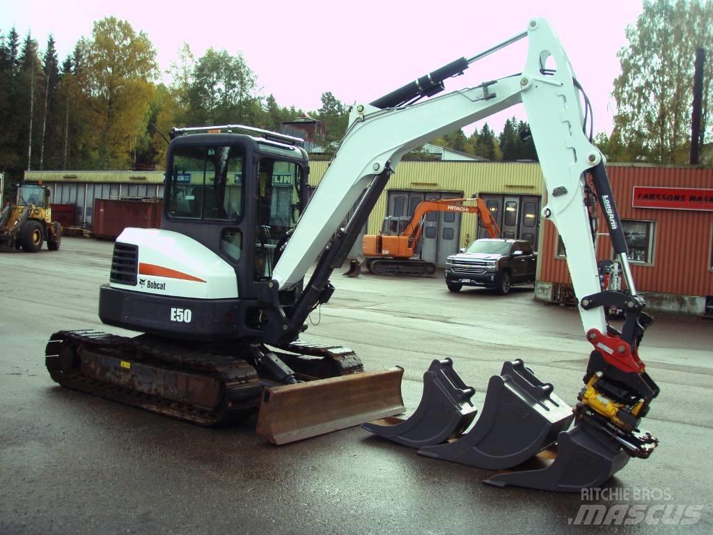 Bobcat E 50 Mini kotrók < 7t