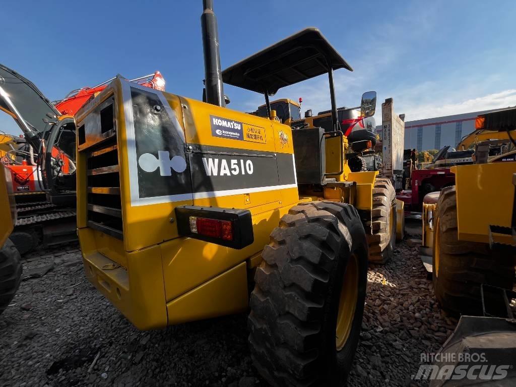 Komatsu WA510 Gumikerekes homlokrakodók
