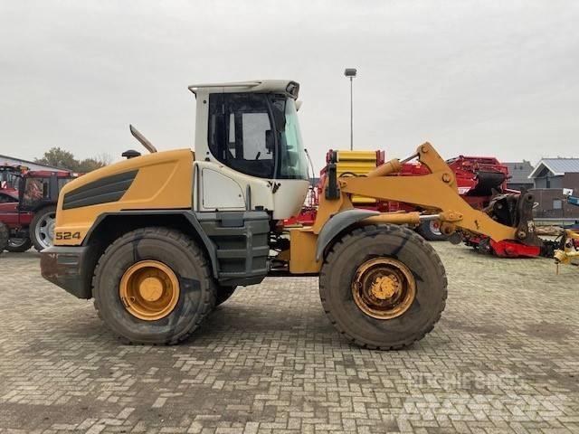 Liebherr 524 Gumikerekes homlokrakodók