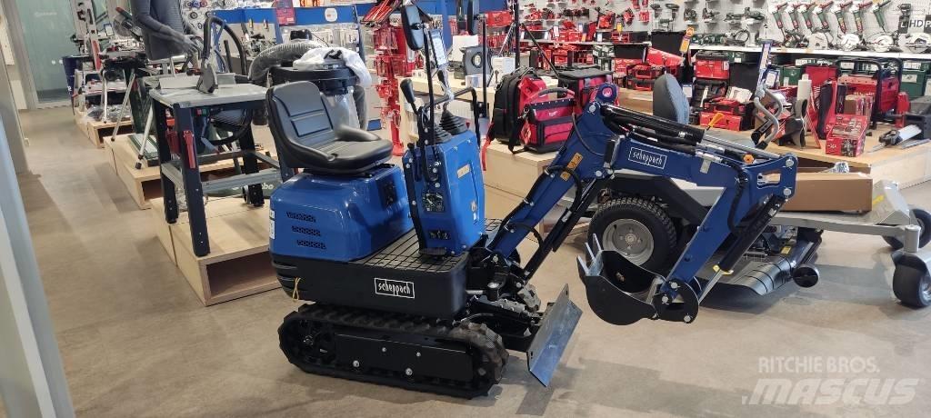  Scheppach Exc815 Mini kotrók < 7t