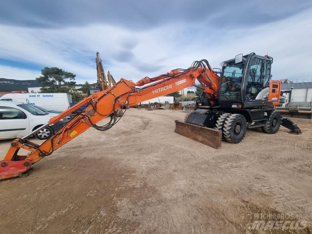 Hitachi ZX145W Gumikerekes kotrók