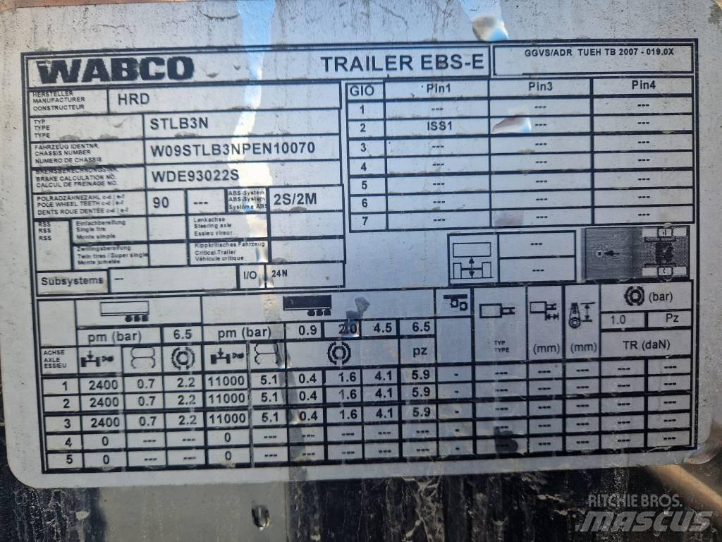 HRD Semitrailer Egyéb - félpótkocsik