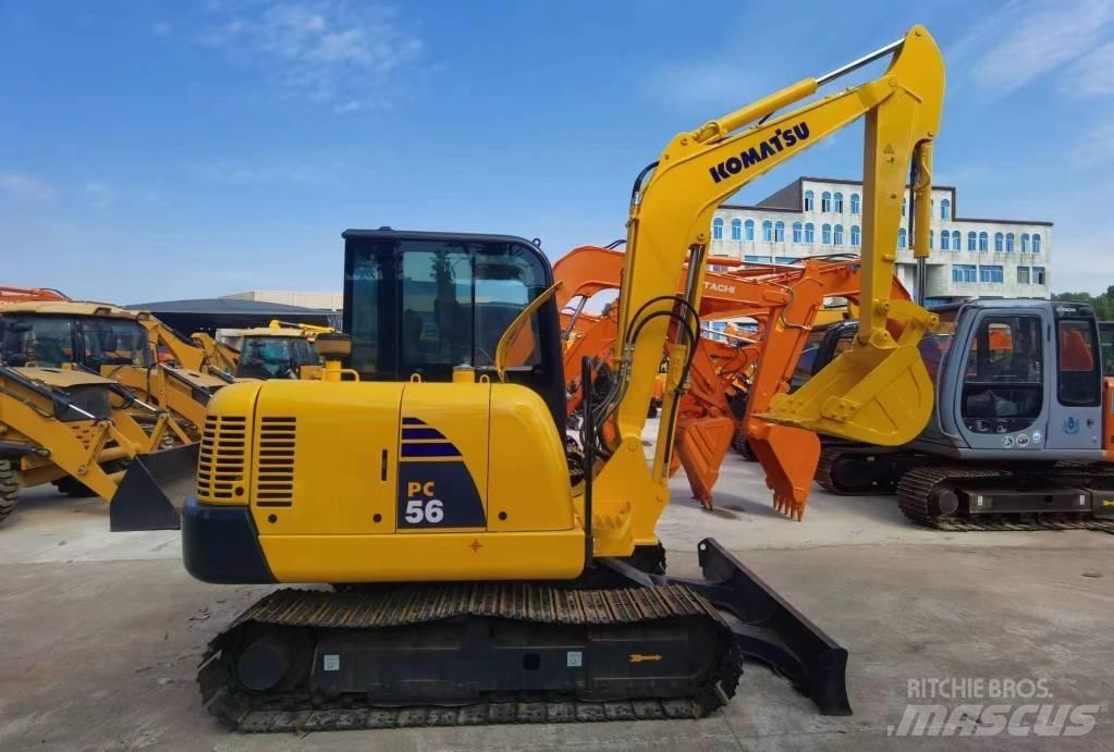 Komatsu PC 56 Lánctalpas kotrók