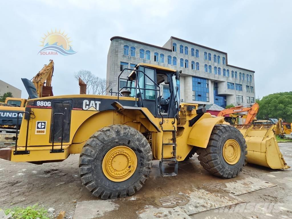 CAT 980G Gumikerekes homlokrakodók