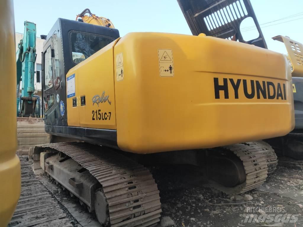 Hyundai R215-7 Lánctalpas kotrók