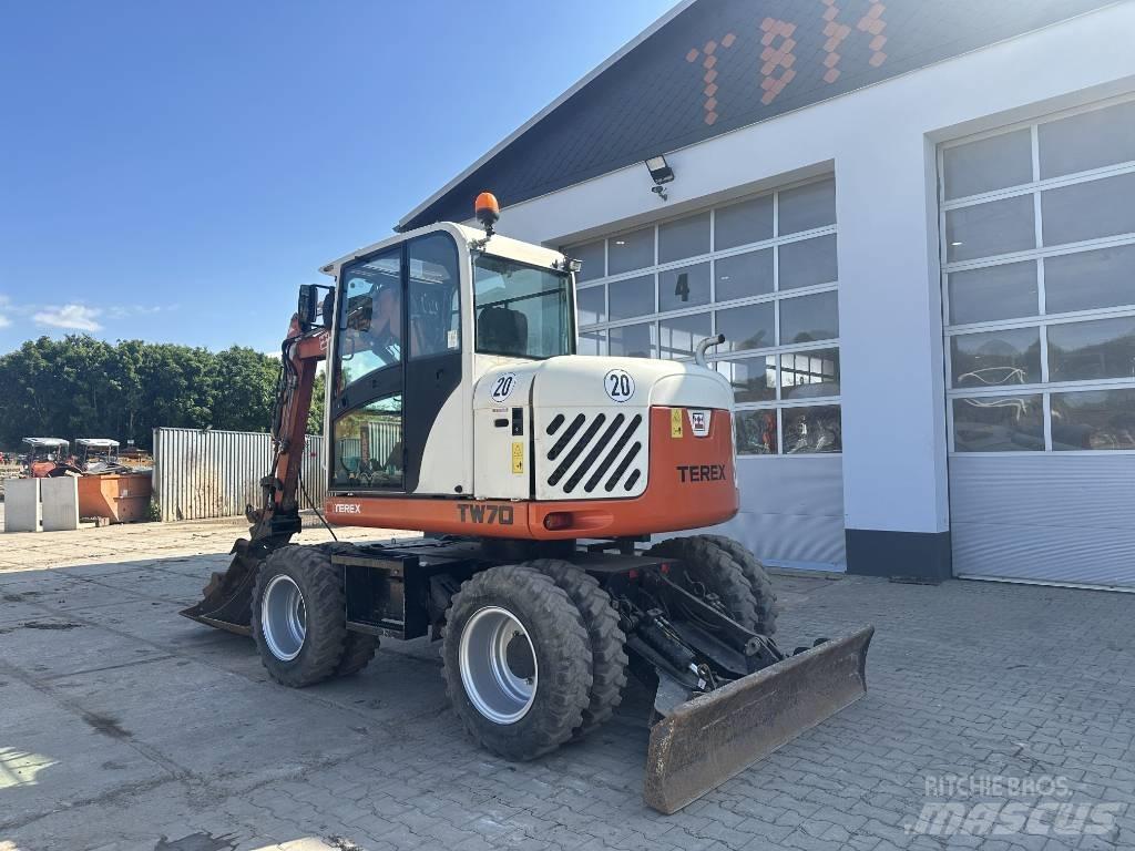 Terex TW 70 Gumikerekes kotrók