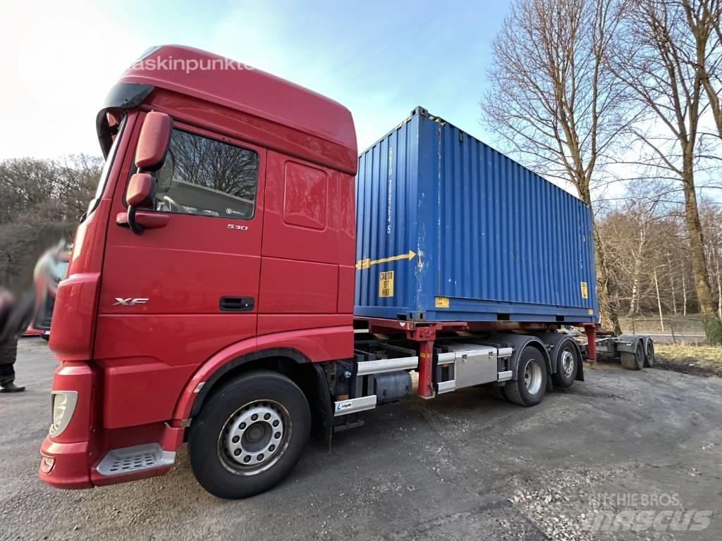 DAF XF 530 Konténer keretes / Konténeres teherautók