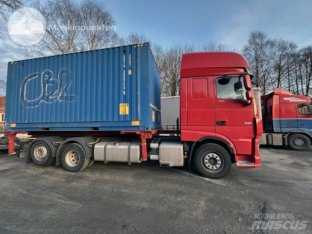 DAF XF 530 Konténer keretes / Konténeres teherautók