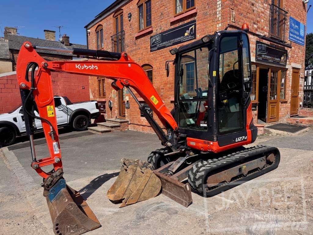 Kubota U 27-4 Mini kotrók < 7t