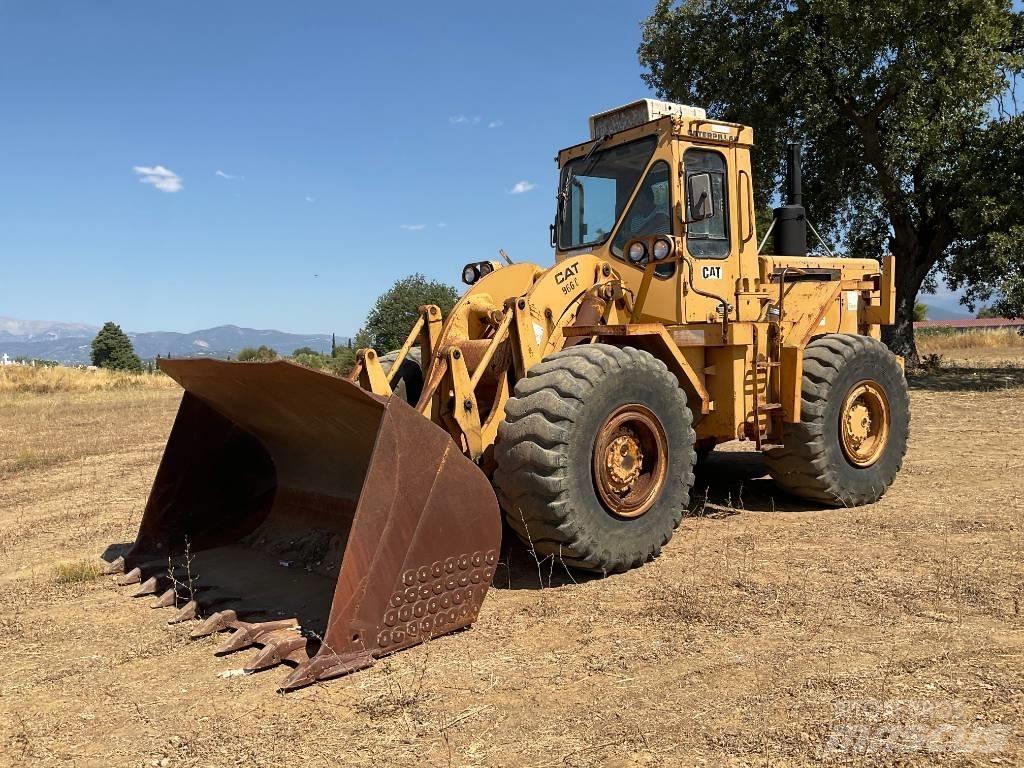 CAT 966C Gumikerekes homlokrakodók