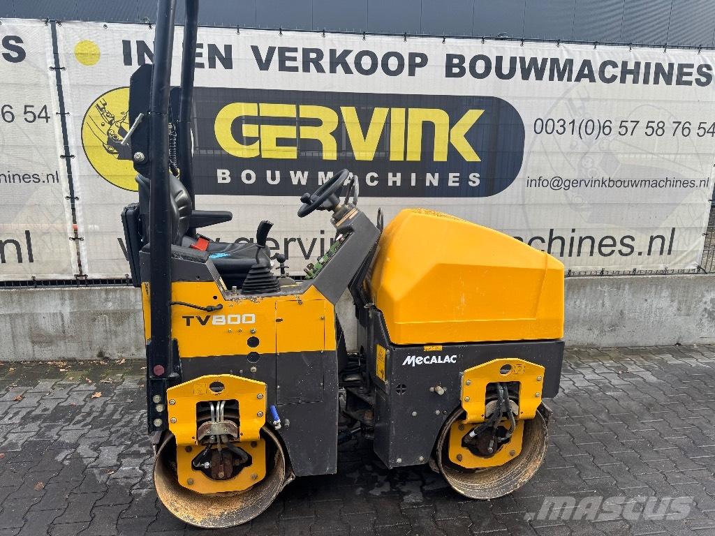 Mecalac TV 800 Ikerdobos hengerek