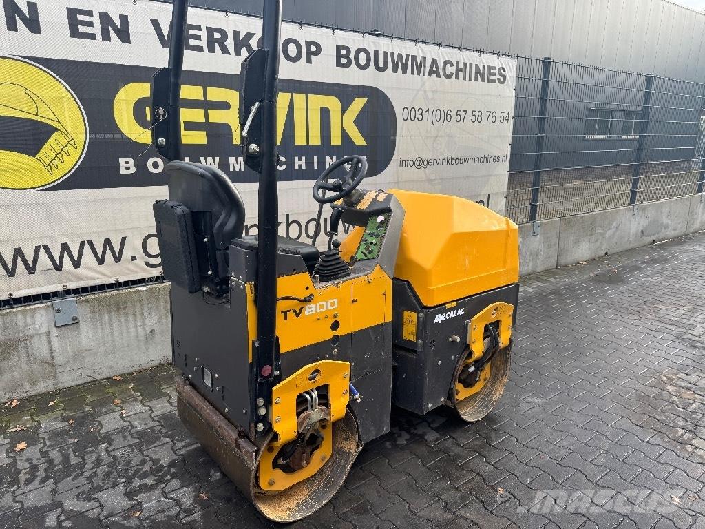 Mecalac TV 800 Ikerdobos hengerek