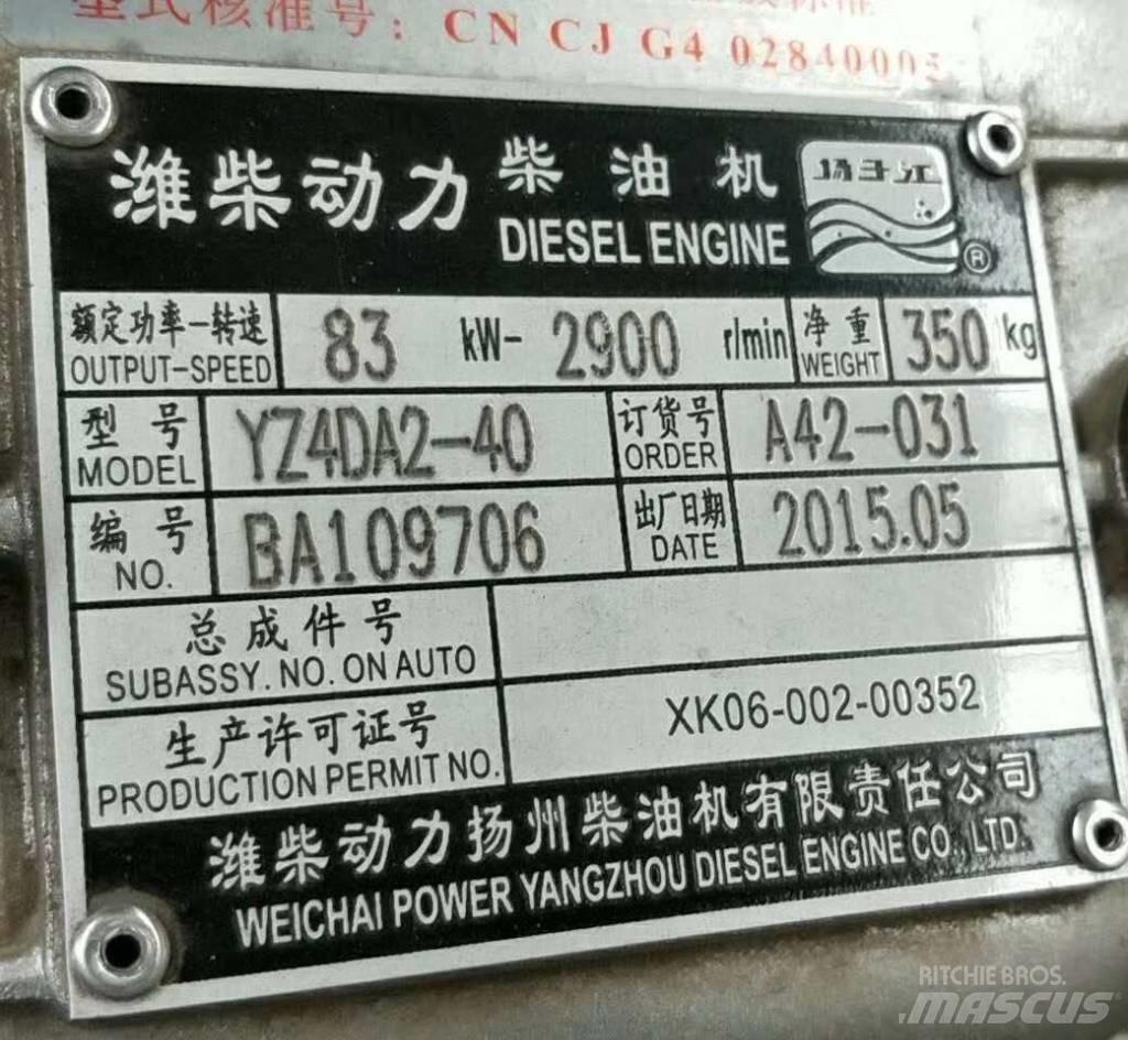 Weichai YZ4DA2-40 Motorok