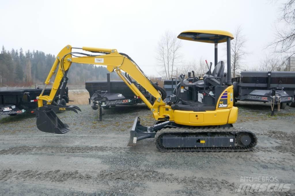 Komatsu PC30MR-5 Mini kotrók < 7t