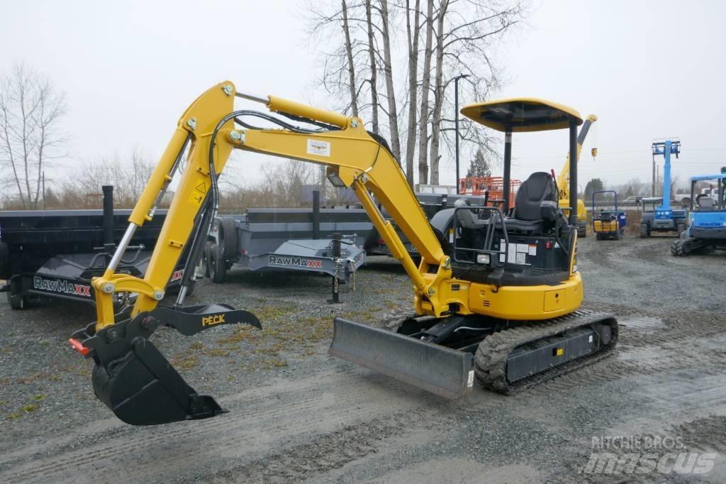 Komatsu PC30MR-5 Mini kotrók < 7t