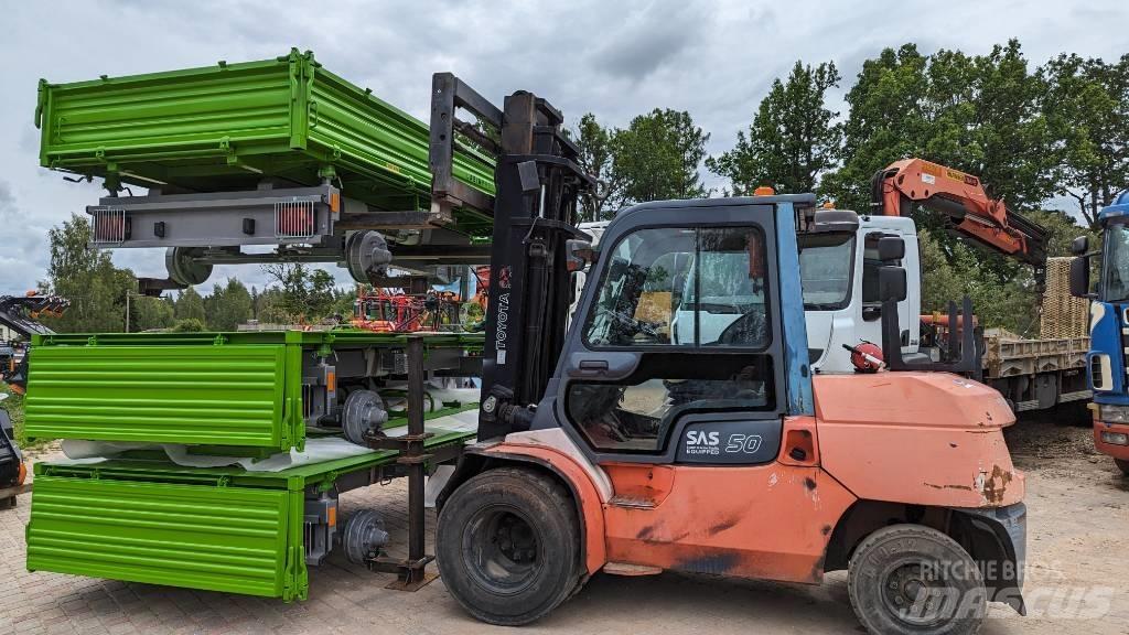 Toyota 7 FD A 50 Dízel targoncák