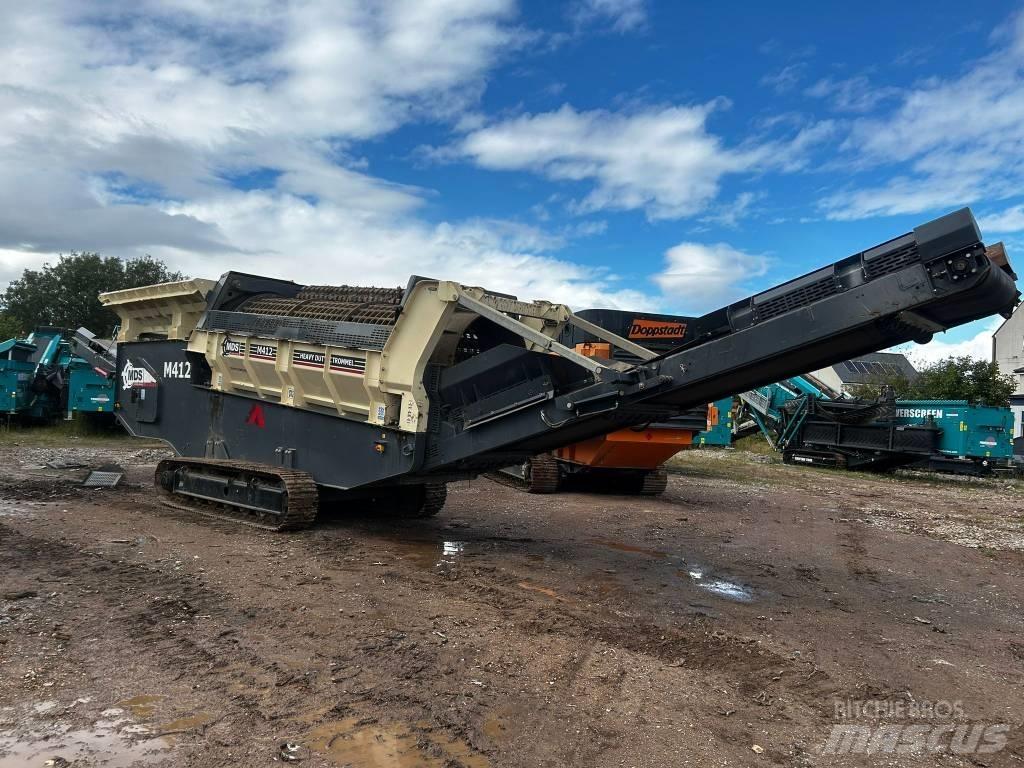 Terex MDS 412 Szitadobok