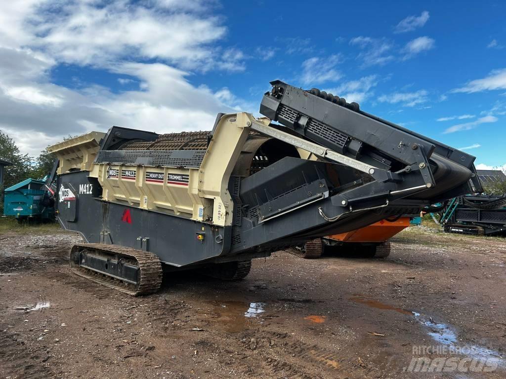 Terex MDS 412 Szitadobok