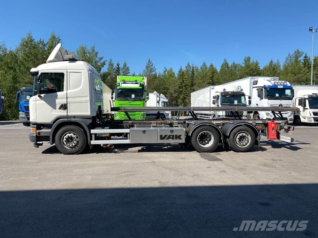 Scania G490 6x2*4 Konténer keretes / Konténeres teherautók