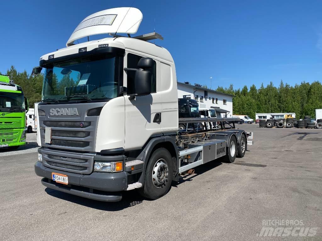 Scania G490 6x2*4 Konténer keretes / Konténeres teherautók