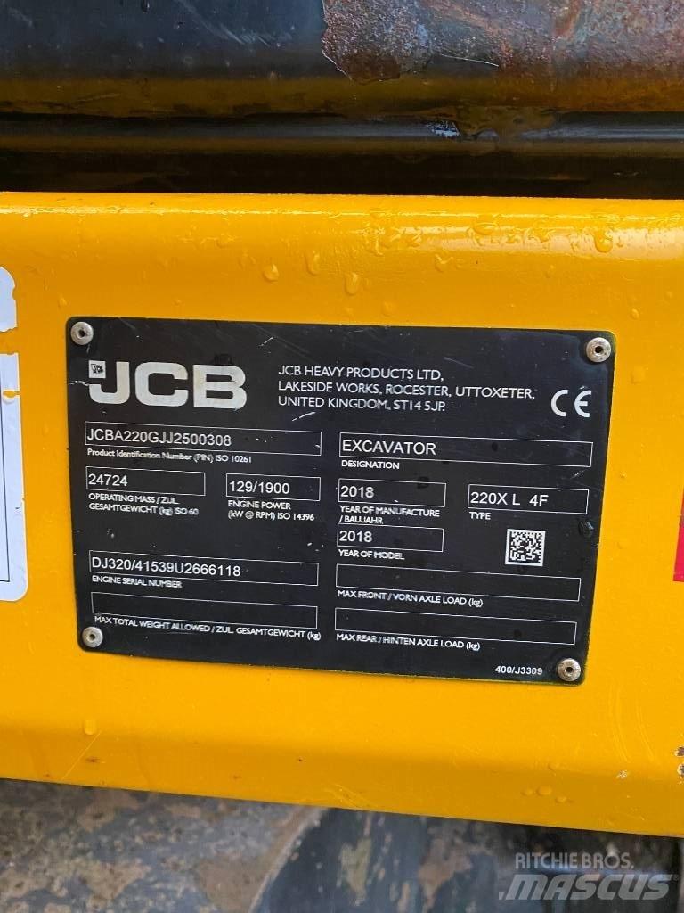JCB 220 XL Lánctalpas kotrók
