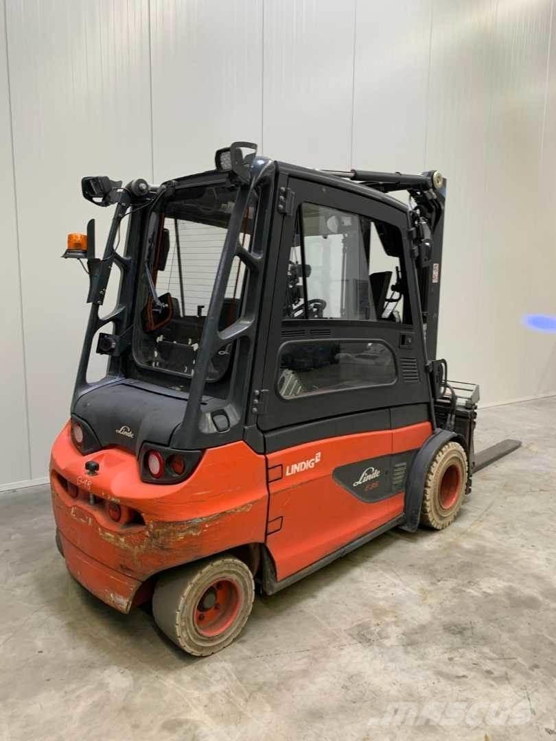 Linde E35L Elektromos targoncák