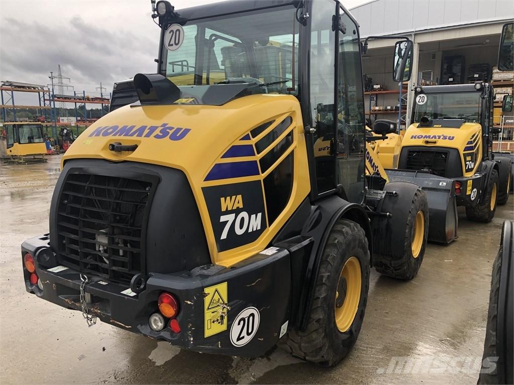 Komatsu WA70M-8 Mini homlokrakodók